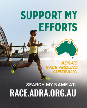 ADRA's Race Around Australia Social Post 1