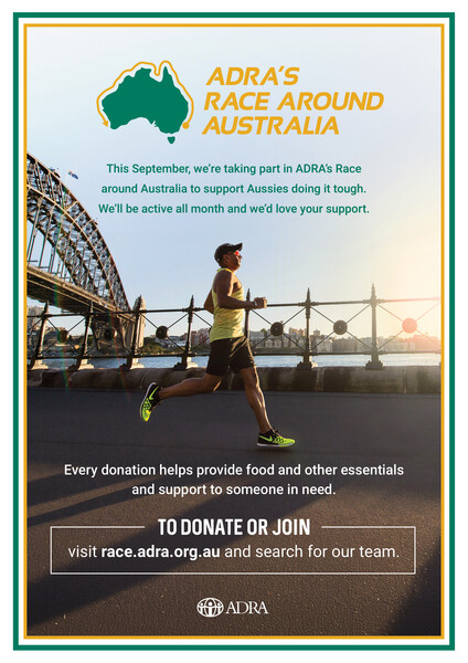 ADRA's Race Around Australia Poster 1